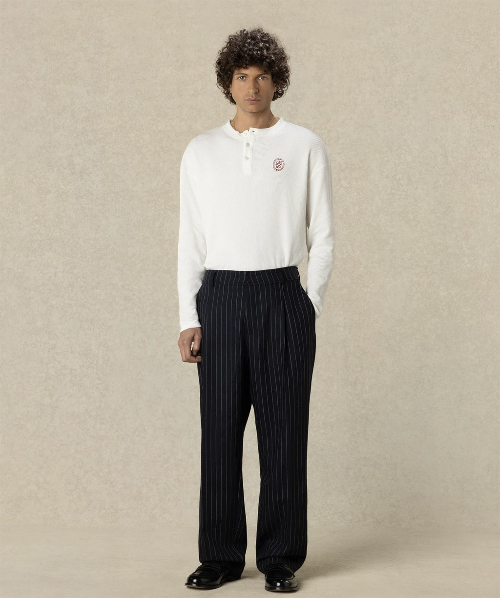D MIRROR WAFFLE LONGSLEEVE