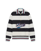DRÔLE EMBROIDERED STRIPES POLO