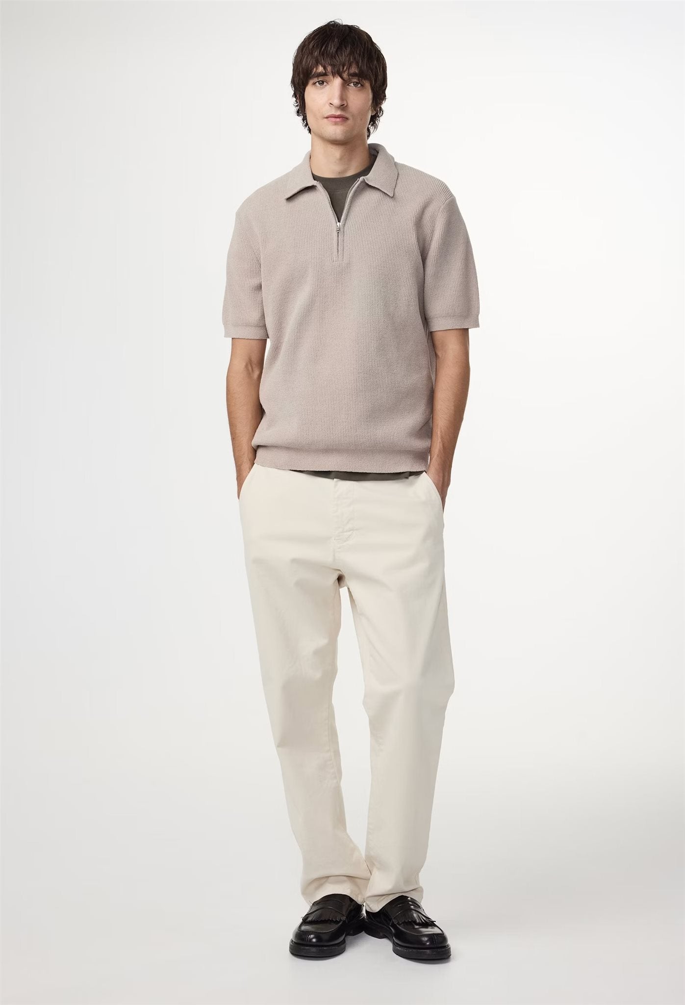 Danny zip polo