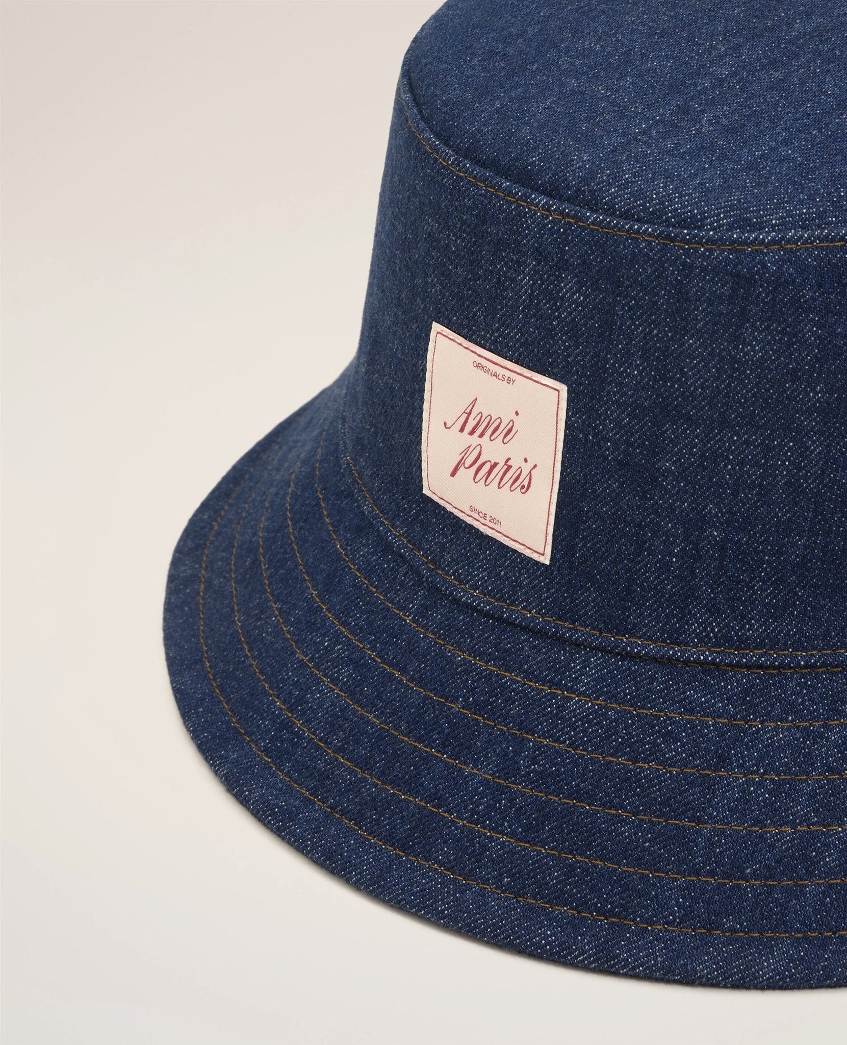 Denim ami paris bucket hat