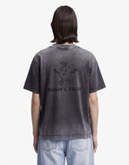 Distressed Big Lemon Outline