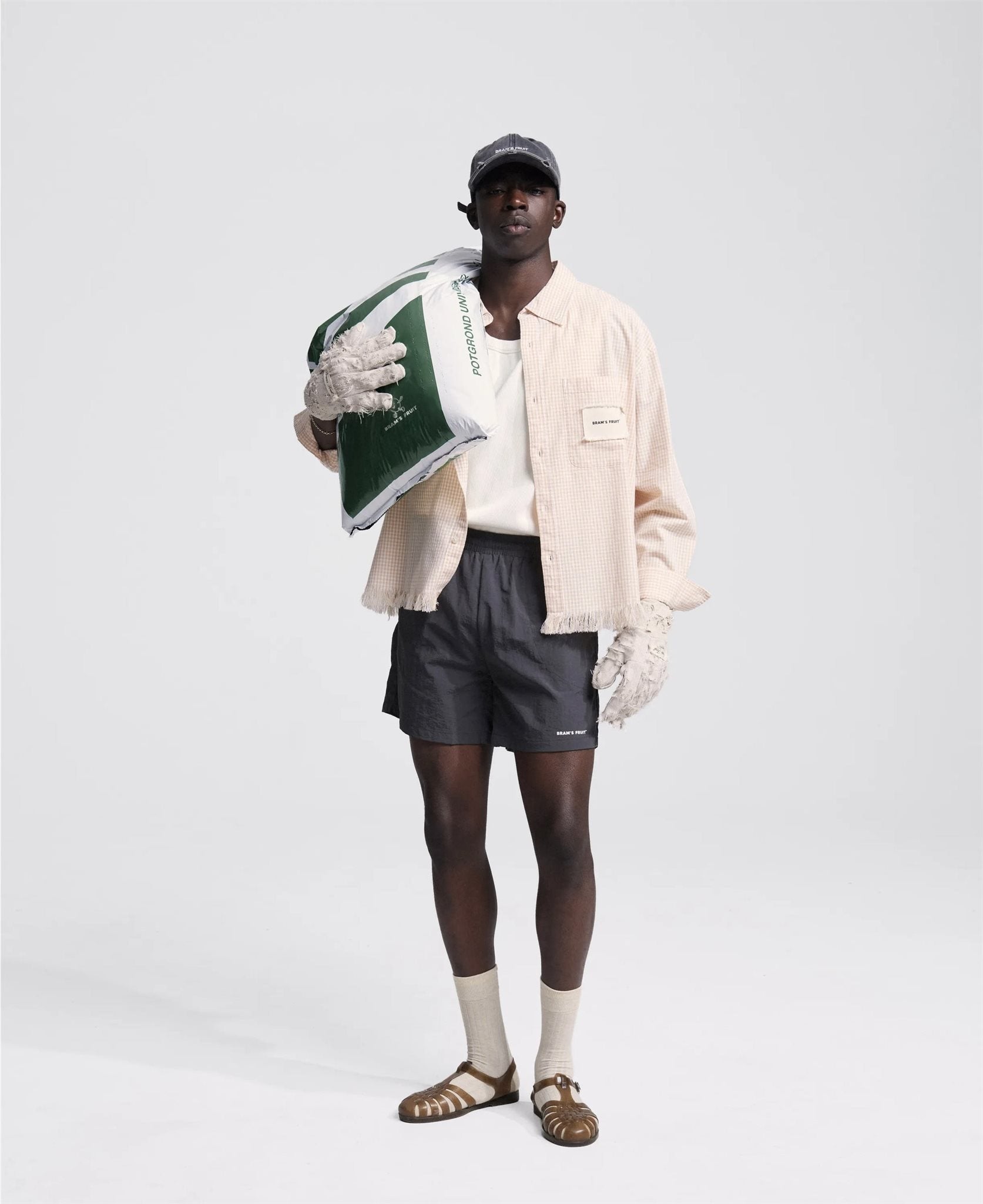 Distressed Farmer Shirt