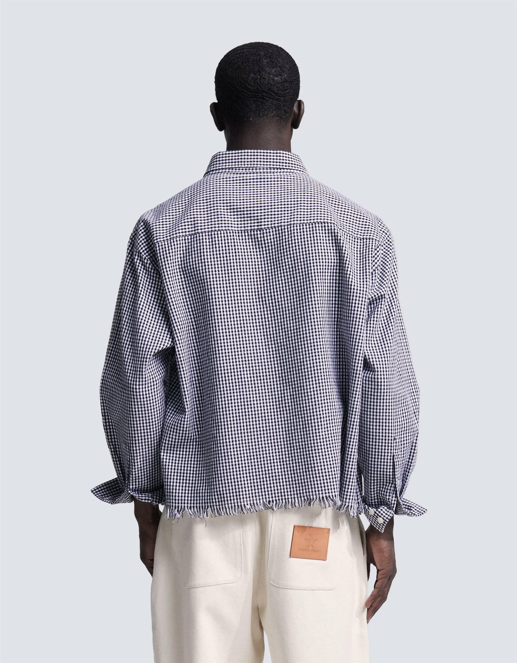 Distressed Farmer's Shirt LS