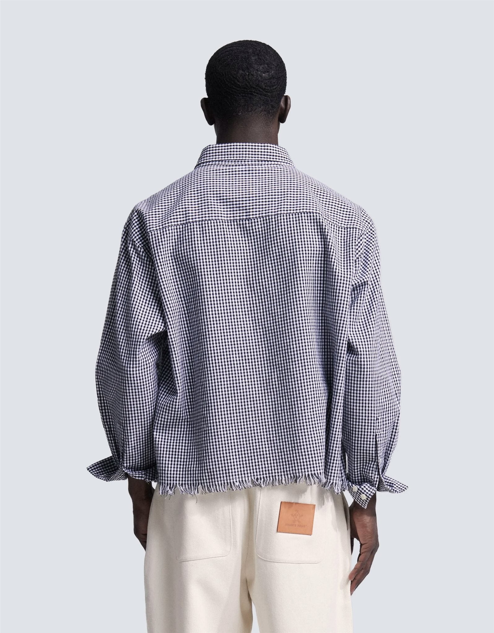 Distressed Farmer's Shirt LS