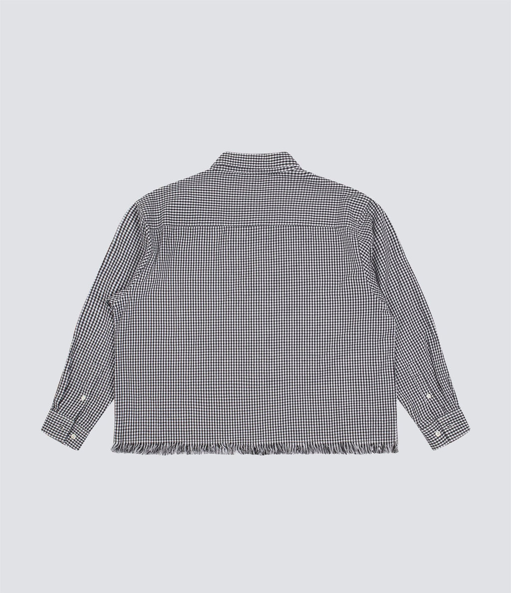 Distressed Farmer's Shirt LS