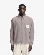Distressed Farmer's Shirt LS