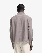 Distressed Farmer's Shirt LS