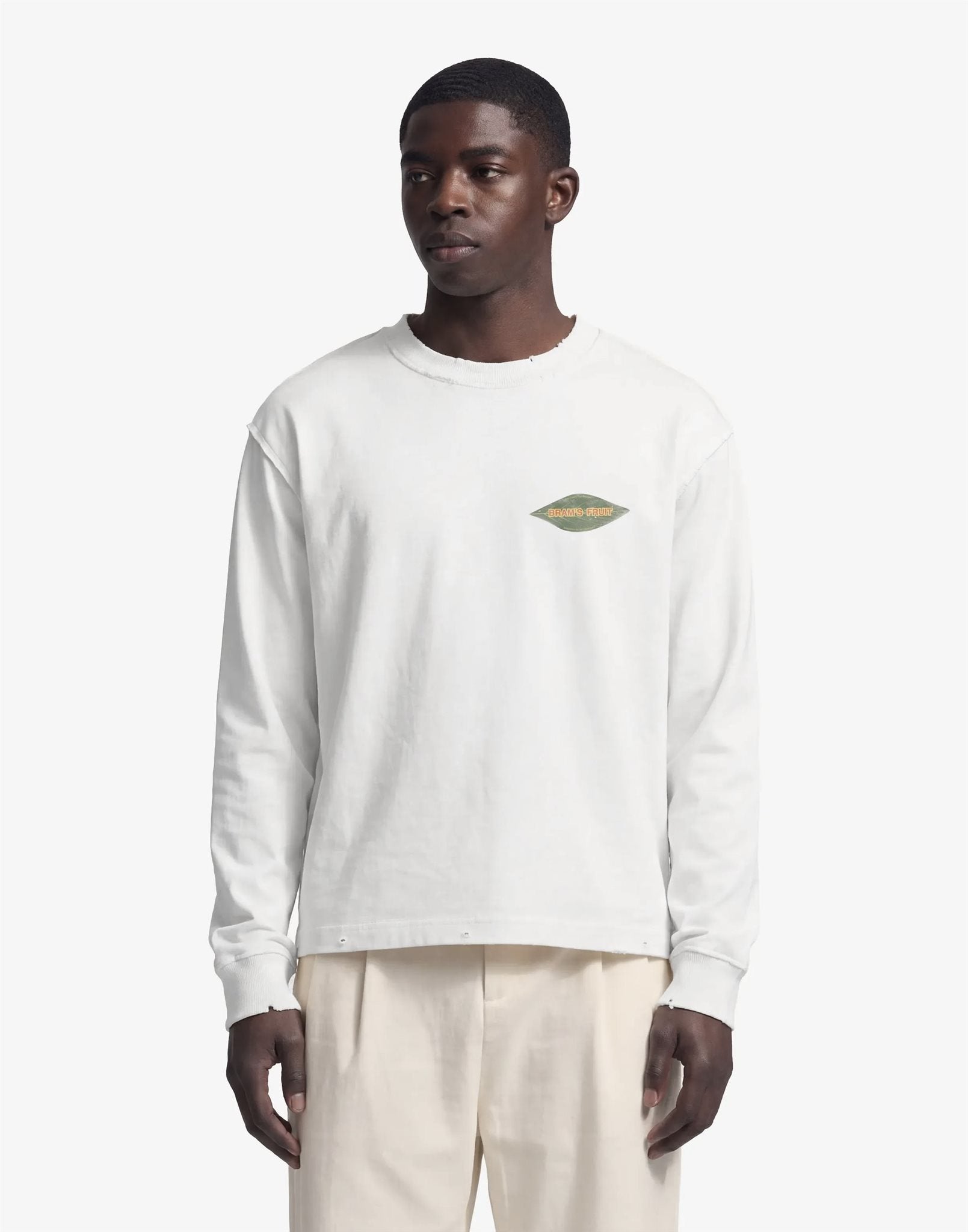 Distressed Leaf Longsleeve