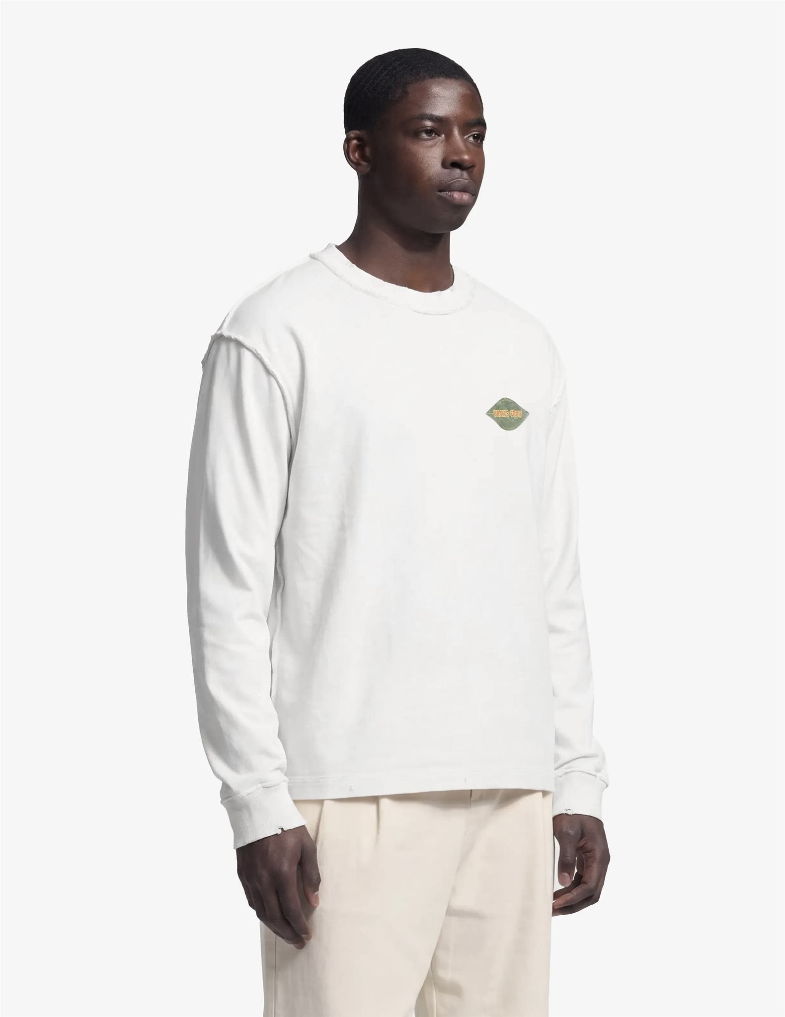 Distressed Leaf Longsleeve