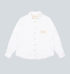 Distressed Linen Shirt LS