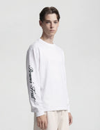 Distressed Script Logo LS