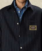 ELASTICATED HEM SHIRT