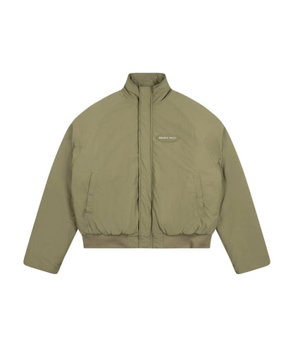 Emblem Patch Padded Jacket