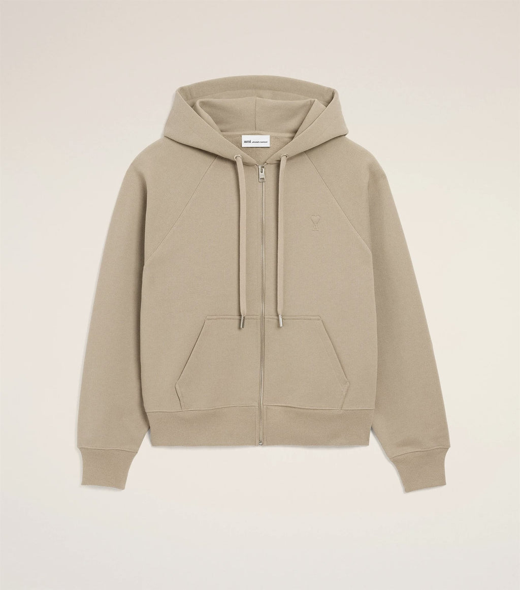 Embossed ADC Zipped Hoodie