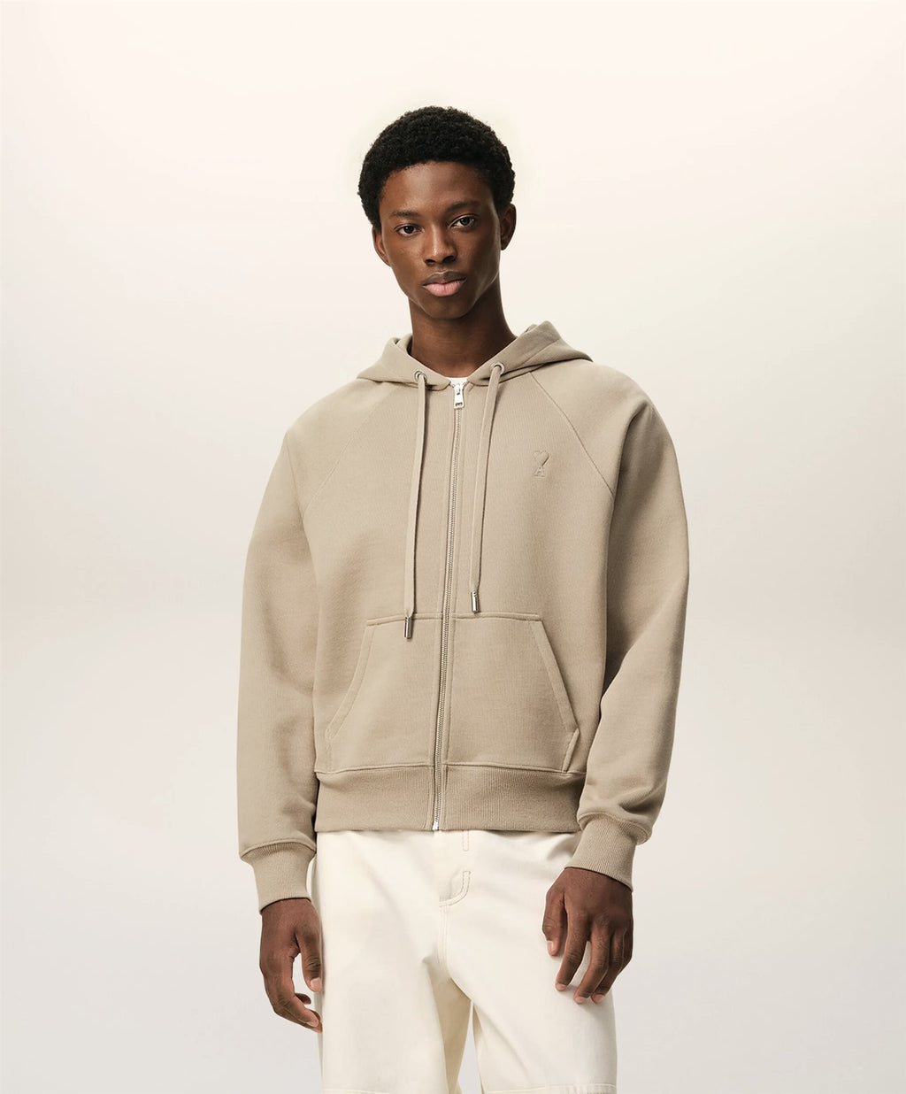 Embossed ADC Zipped Hoodie