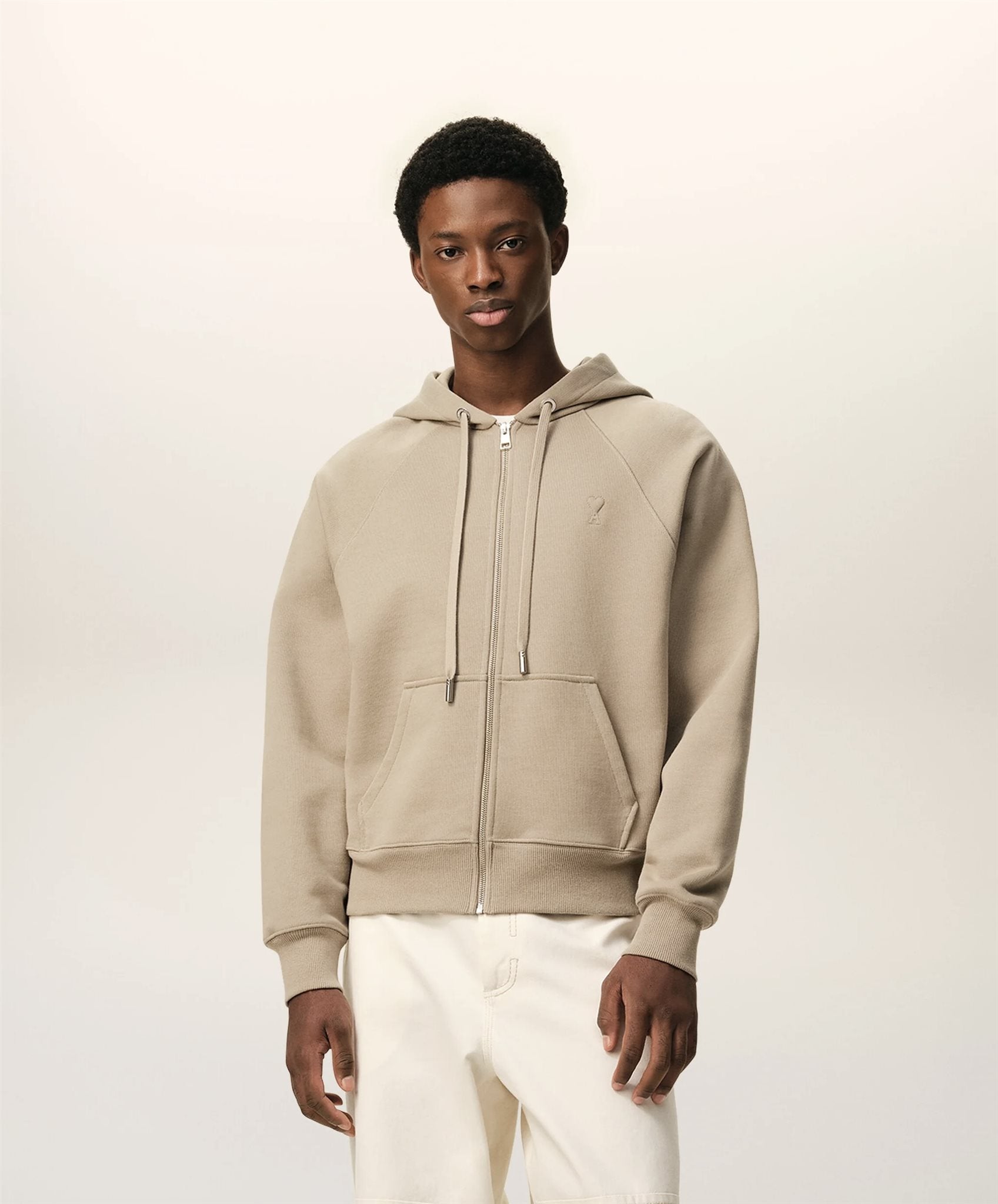 Embossed ADC Zipped Hoodie