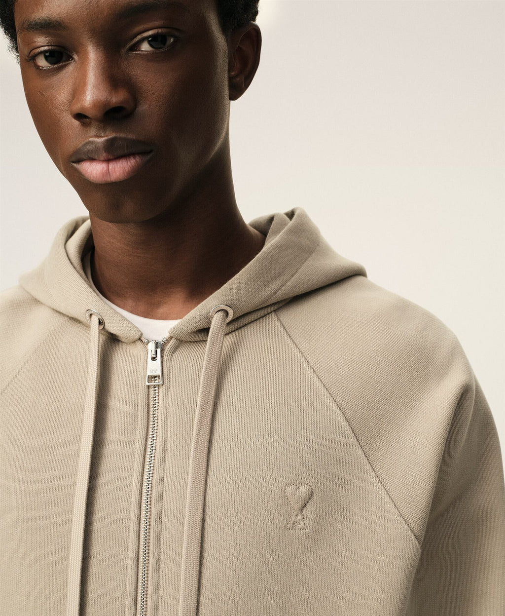 Embossed ADC Zipped Hoodie