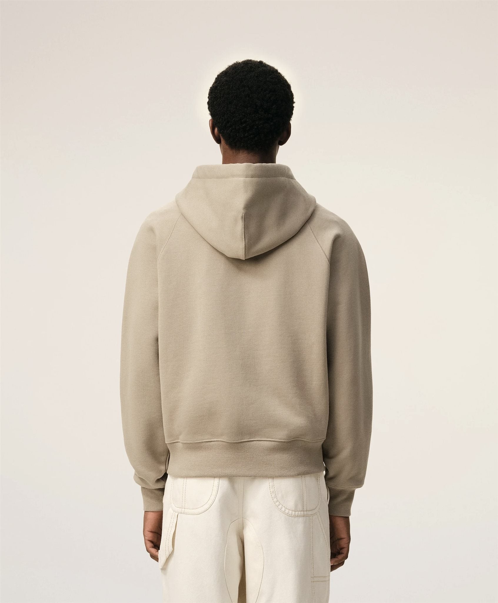 Embossed ADC Zipped Hoodie