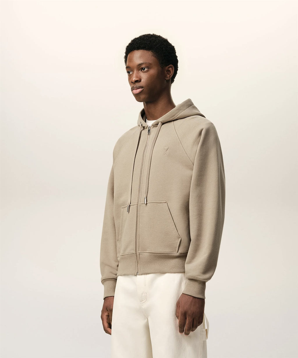 Embossed ADC Zipped Hoodie