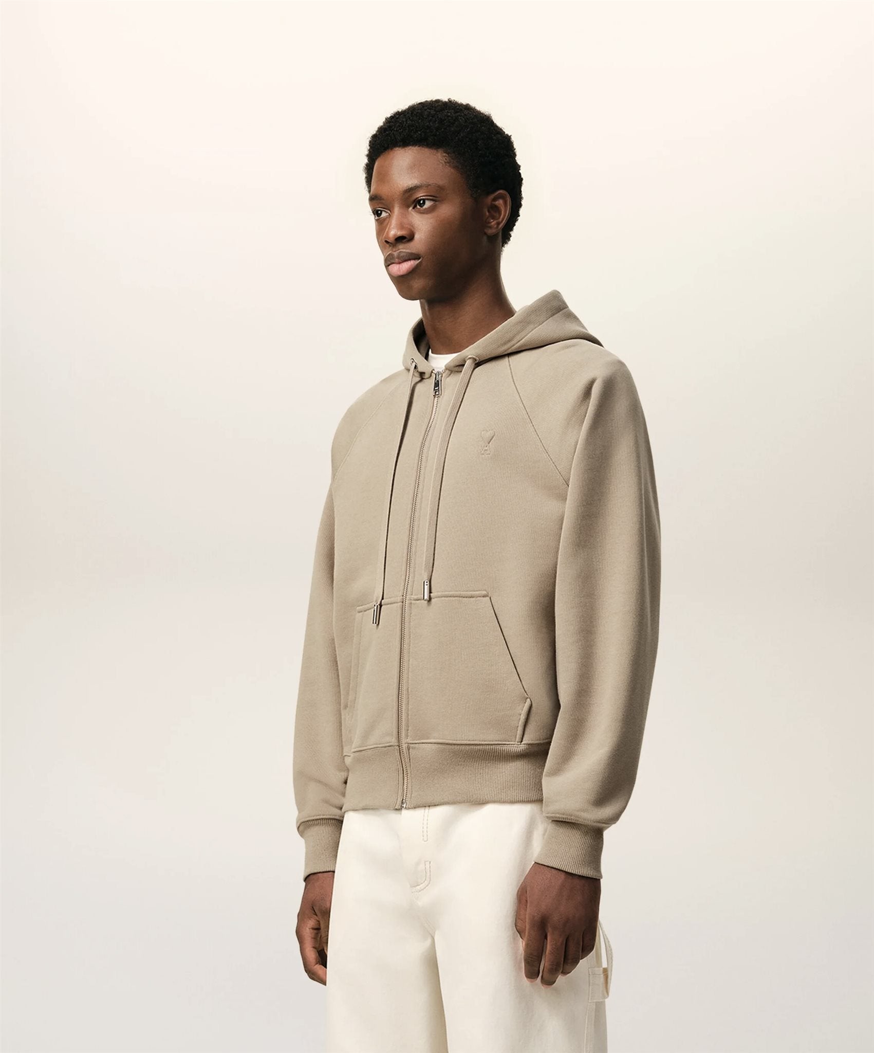 Embossed ADC Zipped Hoodie