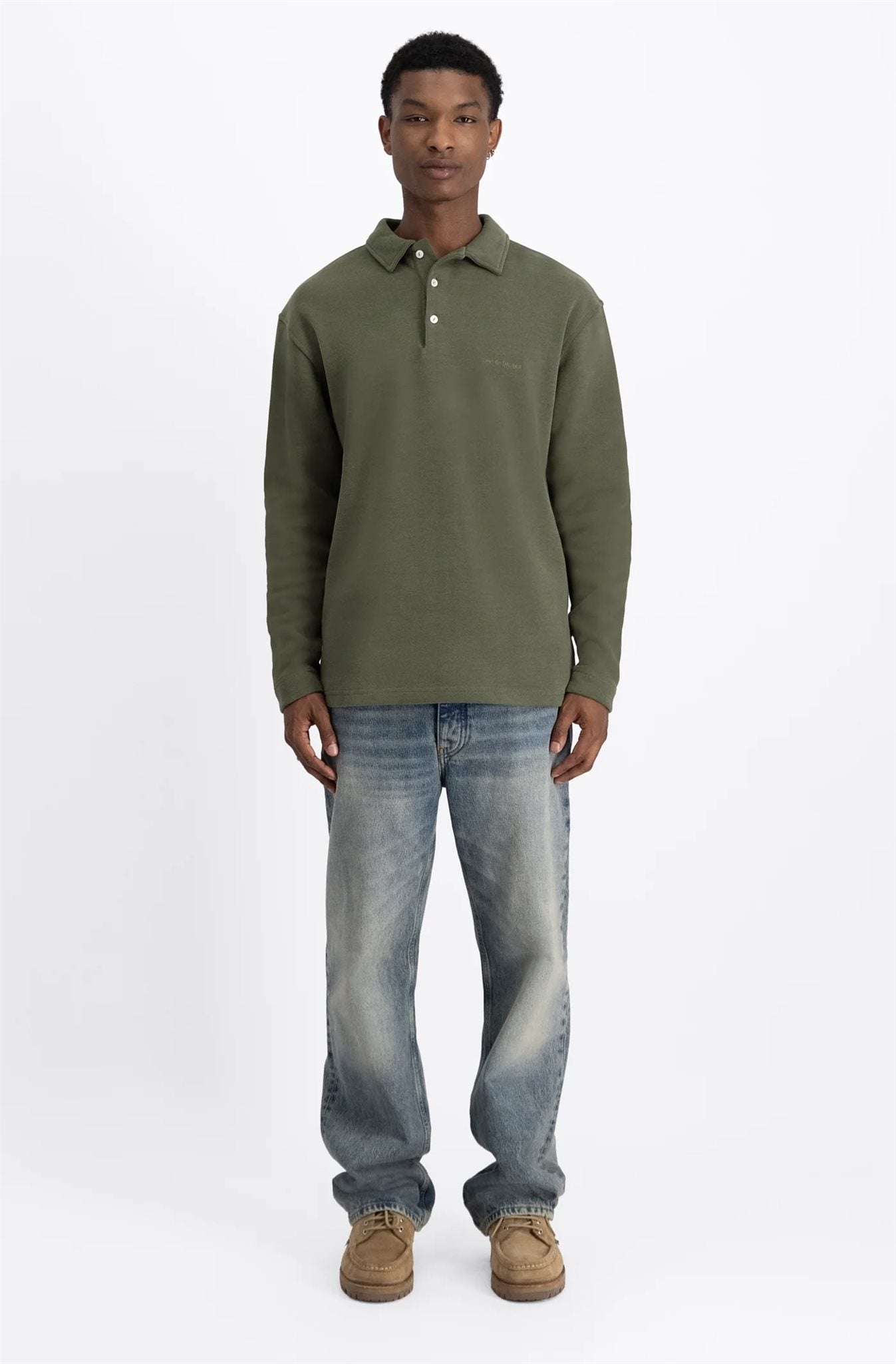 Erato Long Sleeve Sweat Polo
