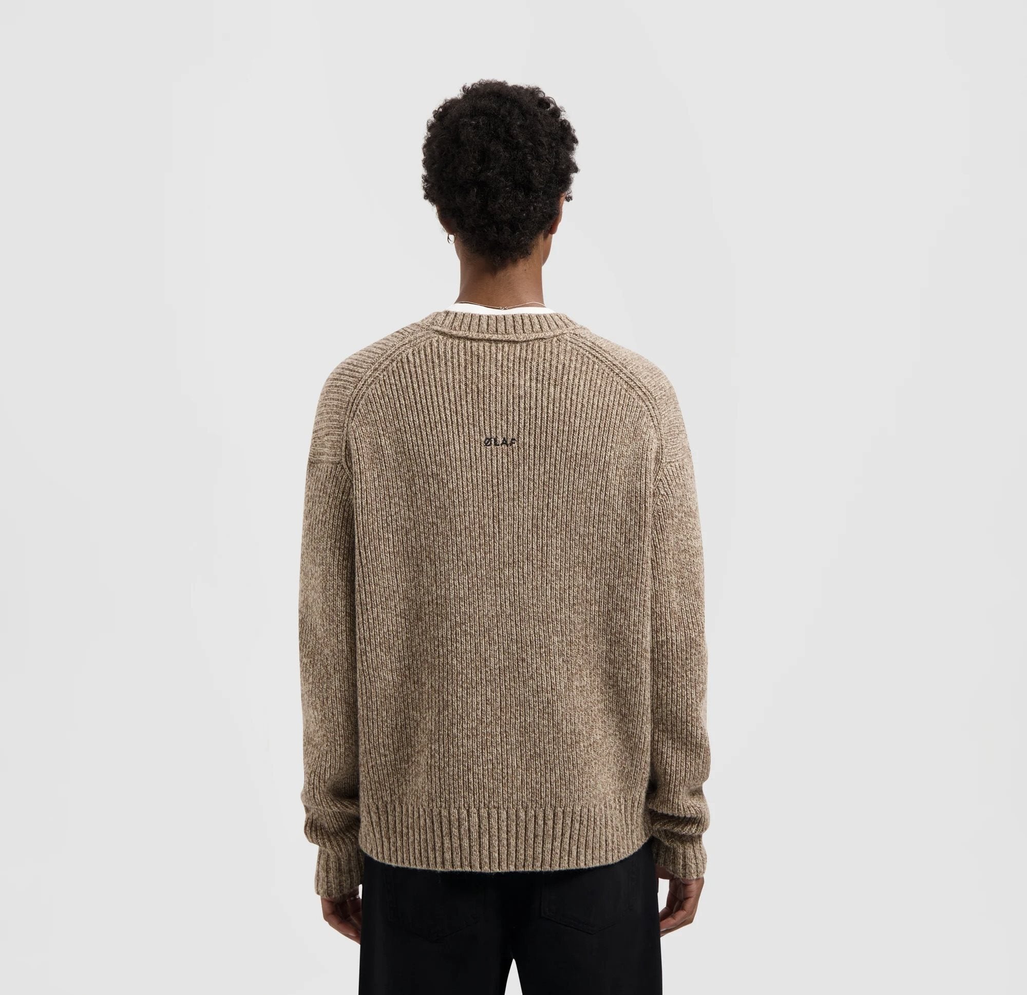 Essential Melange Knitted Crew