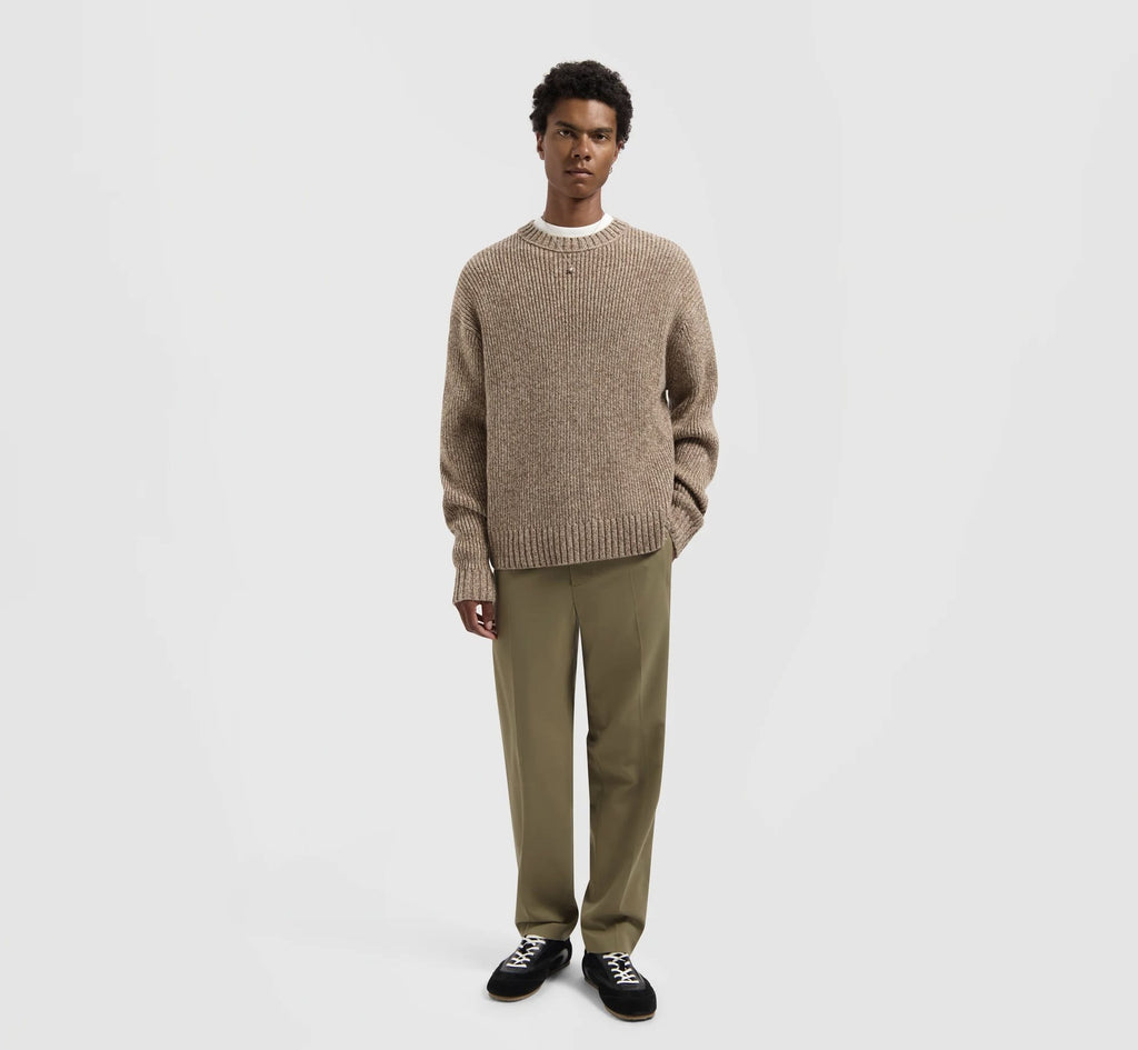 Essential Melange Knitted Crew