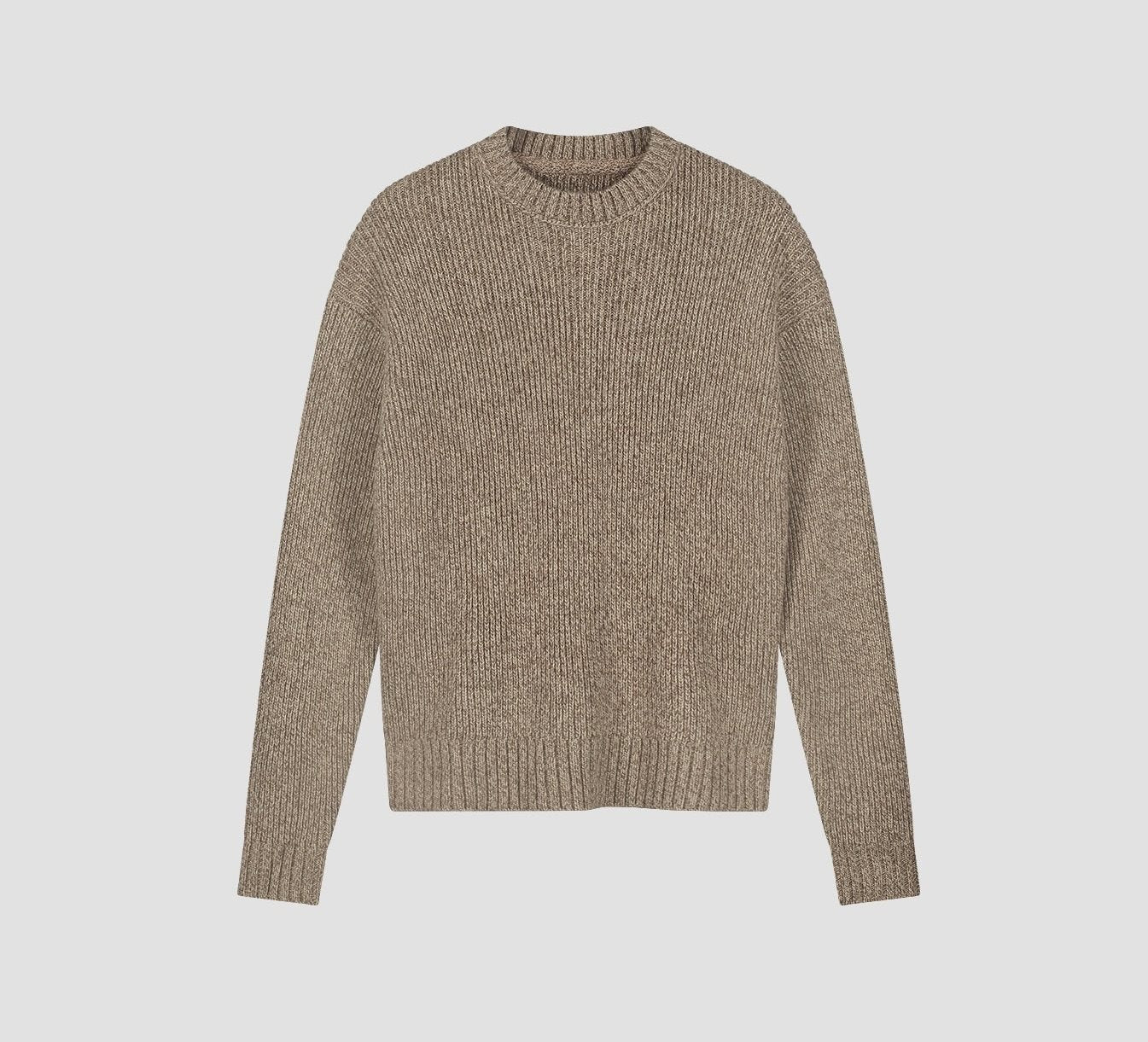 Essential Melange Knitted Crew