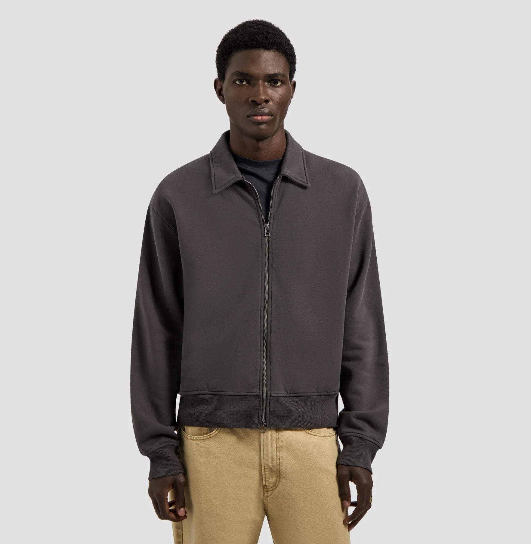 Essential Zip Up Polo