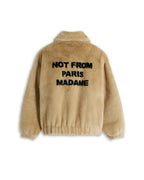 FAUX FUR SLOGAN