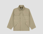 OLAF Field Jacket Treehouse heren technische jas met hoge kraag en verstelbare drawcords