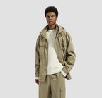OLAF Field Jacket Treehouse heren technische jas met hoge kraag en verstelbare drawcords