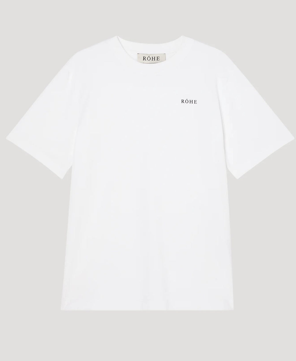 Fitted logo t- shirt