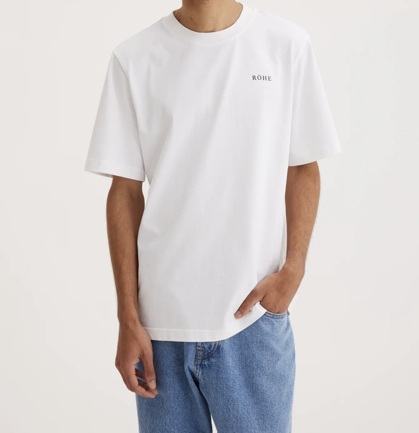 Fitted logo t- shirt