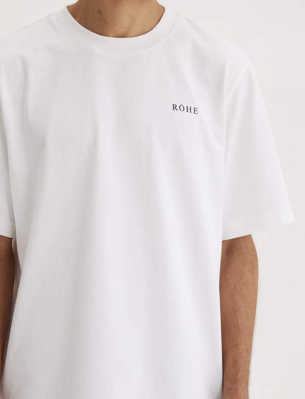 Fitted logo t- shirt