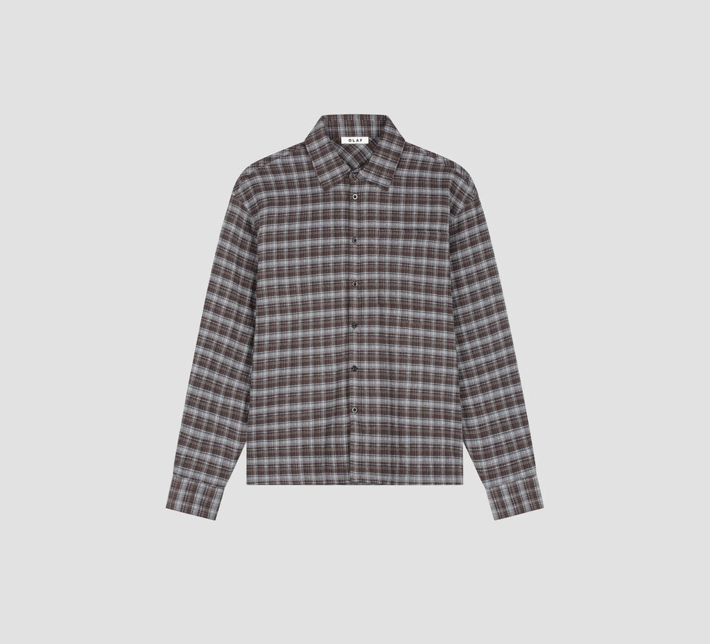 Flannel Boxy Shirt