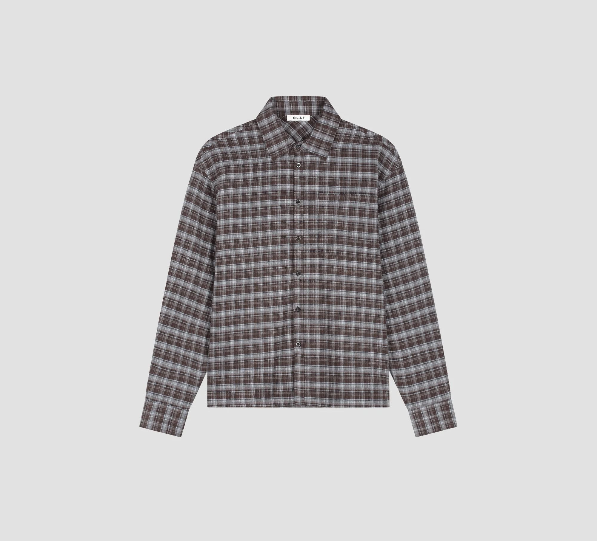 Flannel Boxy Shirt