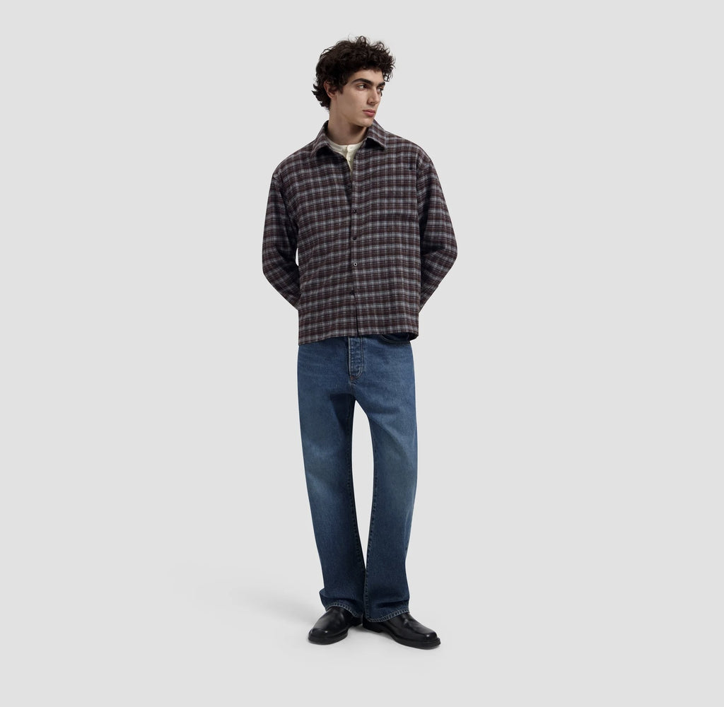 Flannel Boxy Shirt