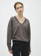 GILLIAN V-M KNIT
