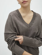 GILLIAN V-M KNIT