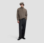 KNITTED MOCK NECK
