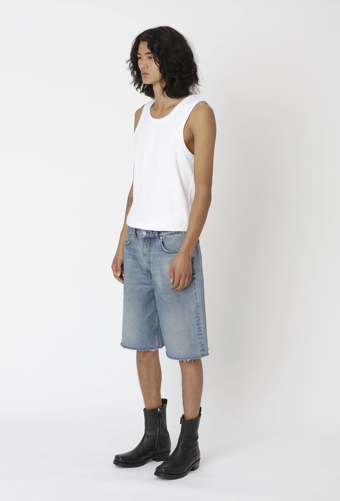 Kayce 80S Light blue shorts