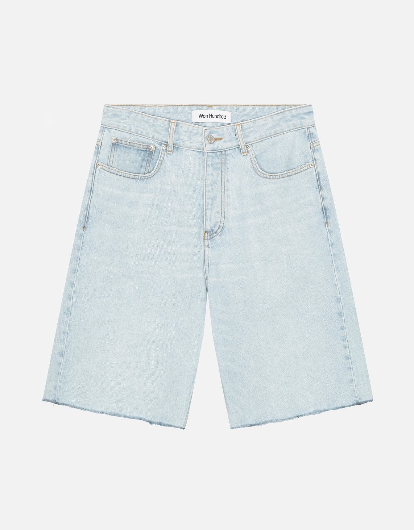 Kayce soft blue denim short