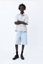 Kayce soft blue denim short