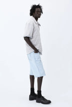 Kayce soft blue denim short