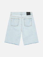 Kayce soft blue denim short