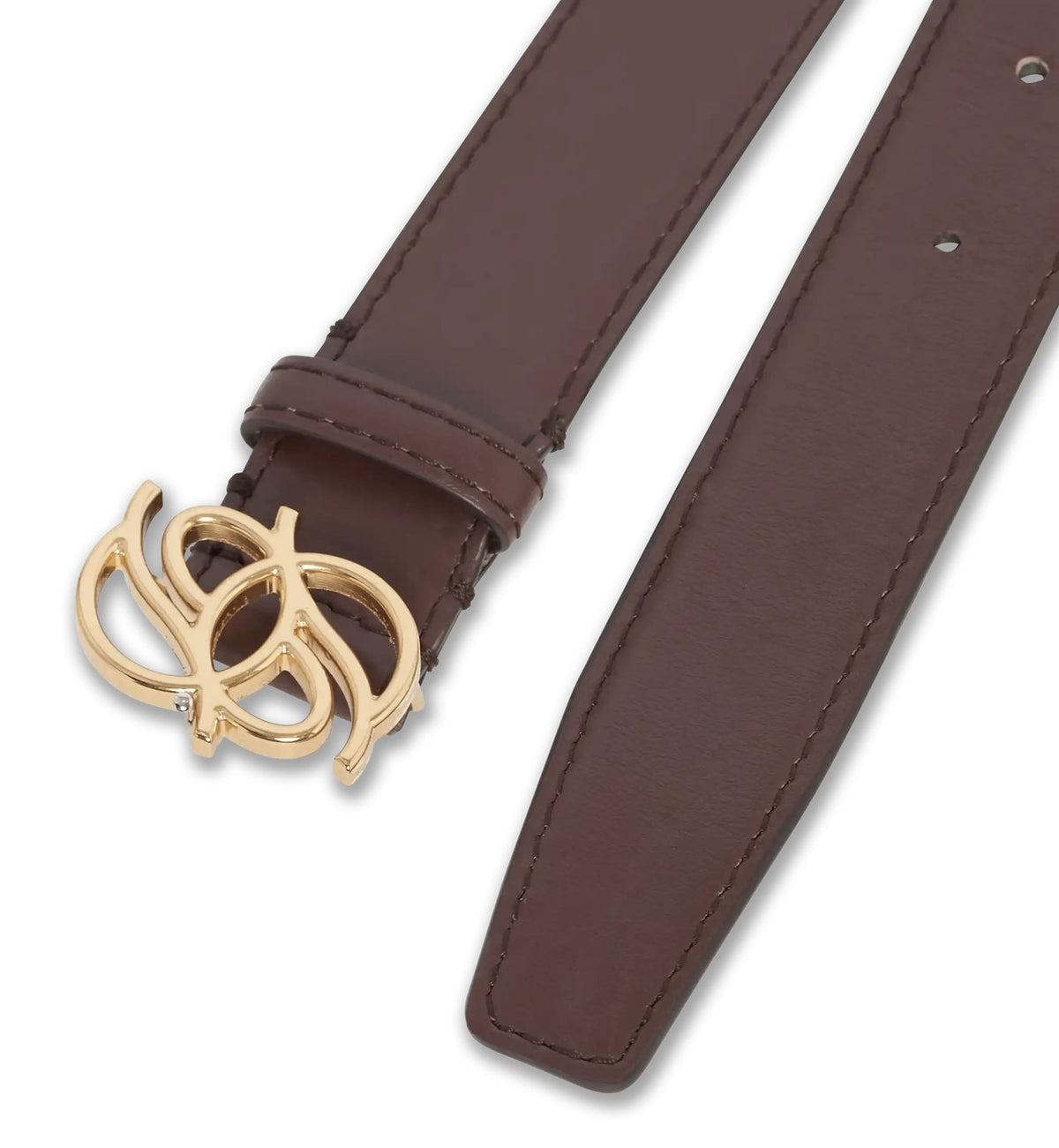 LEATHER D-MIROIR BELT