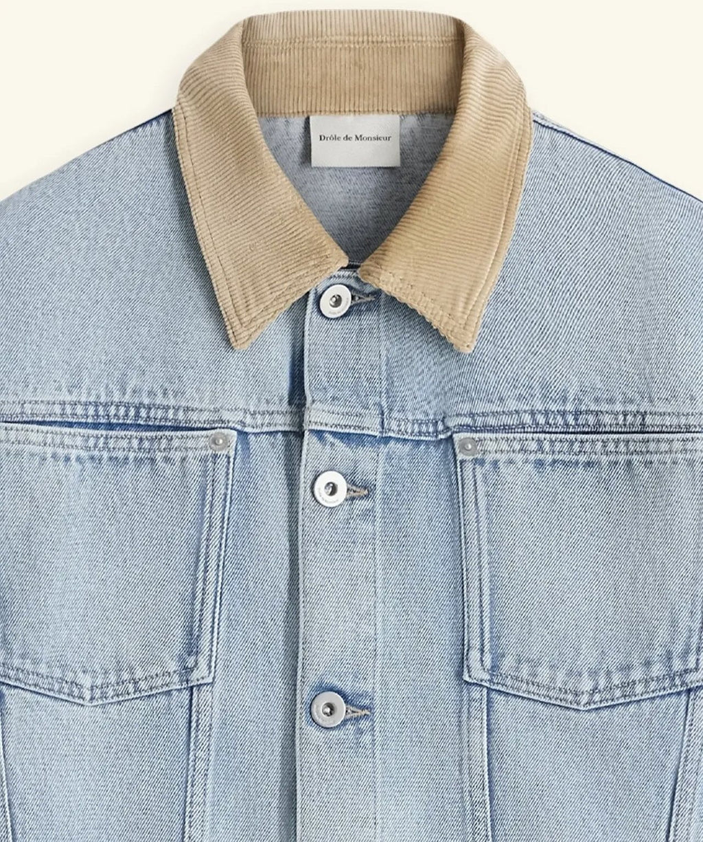 La Veste Jean Délavée