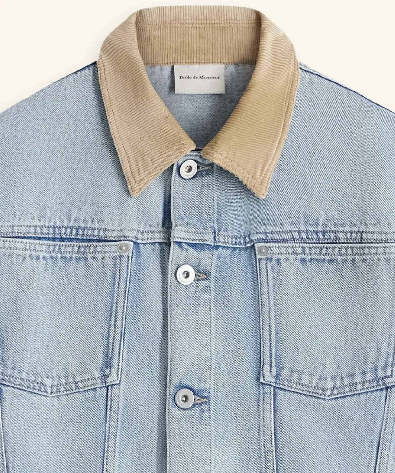 La Veste Jean Délavée