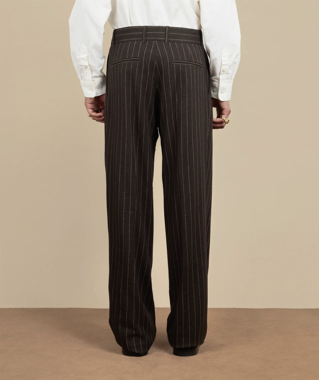 Le Pantalon Pinstripes